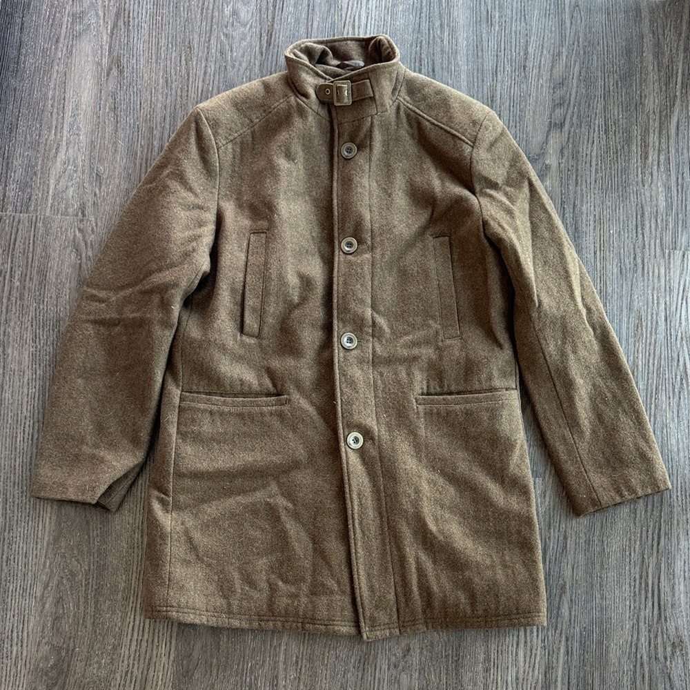 Kenneth Cole New York Tan Trench Coat